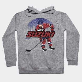 Nick Suzuki Montreal Skyline Hoodie